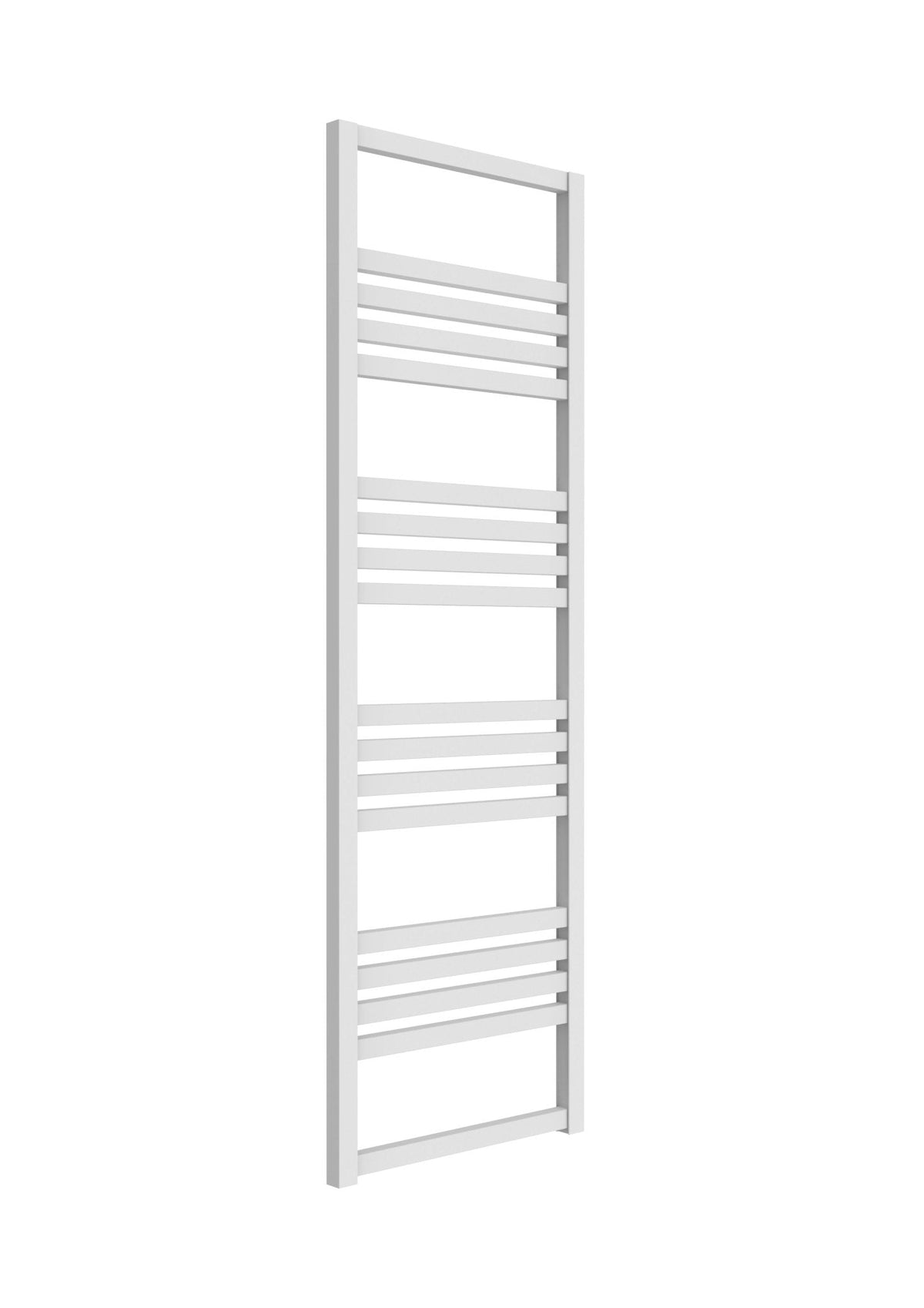 Reina Bolca White Aluminium Heated Towel Rail Radiator