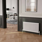 Traderad Paragon 2 Column Horizontal Radiator, White (view 3)