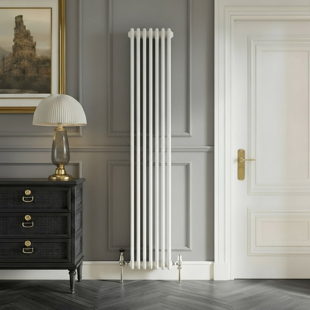 Traderad Paragon 3 Column Vertical Radiator, White