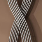 Reina Dimaro Steel Chrome Vertical Designer Radiator (view 2)