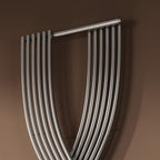 Reina Dimaro Steel Chrome Vertical Designer Radiator (view 3)
