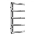Reina Grosso Polished Stainless Steel Towel Rail Radiator