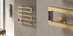 Vispa Stainless Steel Towel Rail Brushed Brass