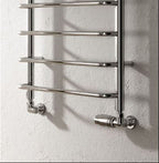 Reina Aliano Steel Chrome Designer Heated Towel Rail Radiator
