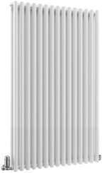 TradeRad Round White Steel Vertical Designer Radiators
