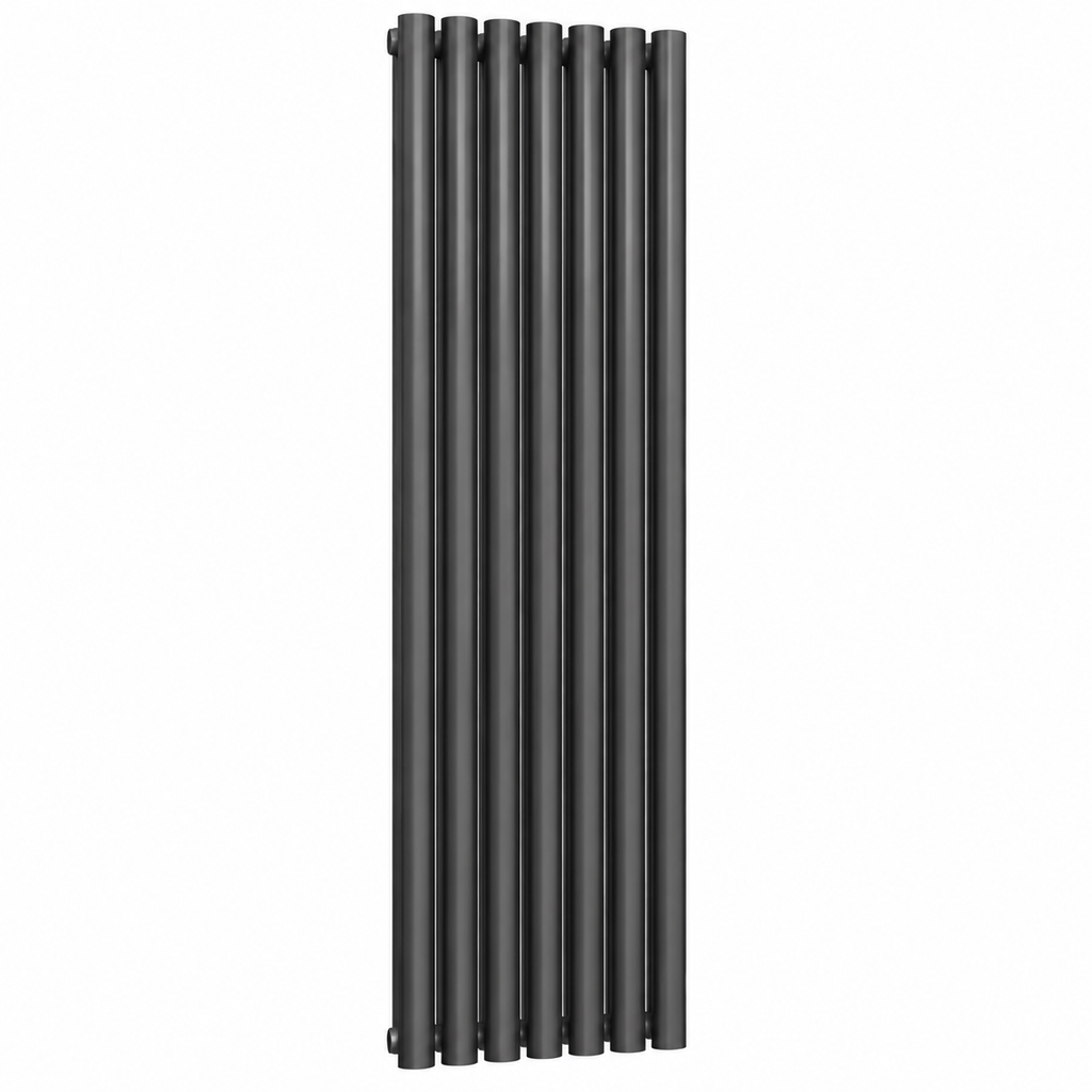 Traderad Flux Double Panel Vertical Radiator, White (view 4)
