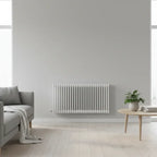 Traderad Paragon 4 Column Horizontal Radiator, White (view 3)