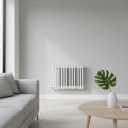 Traderad Paragon 4 Column Horizontal Radiator, White
